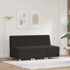 vidaXL Modular Sofa Unit Armless 3 pcs Dark Grey 55 x 74 x 82 cm