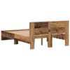 vidaXL Bed Frame Old Wood 193 x 125 x 70 cm Engineered Wood