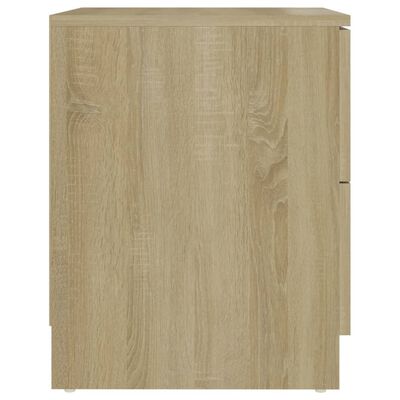 vidaXL Bedside Cabinet Sonoma Oak 40x40x50 cm Engineered Wood