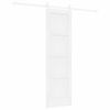 vidaXL Sliding Door 61 x 198.5 cm Engineered Wood White