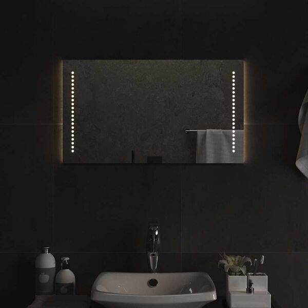 vidaXL LED Bathroom Mirror 70x40 cm