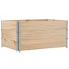 vidaXL Garden Planter 120x80 cm Solid Wood Pine