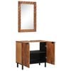 vidaXL Bathroom Sets 2 pcs Acacia Brown Winish Solid Mango Wood