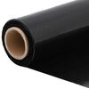 vidaXL Stretch Film 6 pcs Black 30 &mu;m 50 cm x 300 m