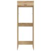 vidaXL Wash Machine Cabinet with Door Artisan Oak 67.5 x 68 x 200 cm
