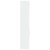 vidaXL Slim Storage Cabinet White 40x42.5x225 cm Engineered Wood