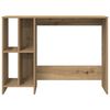 vidaXL Desk Artisan Oak 102.5x35x75 cm Engineered Wood