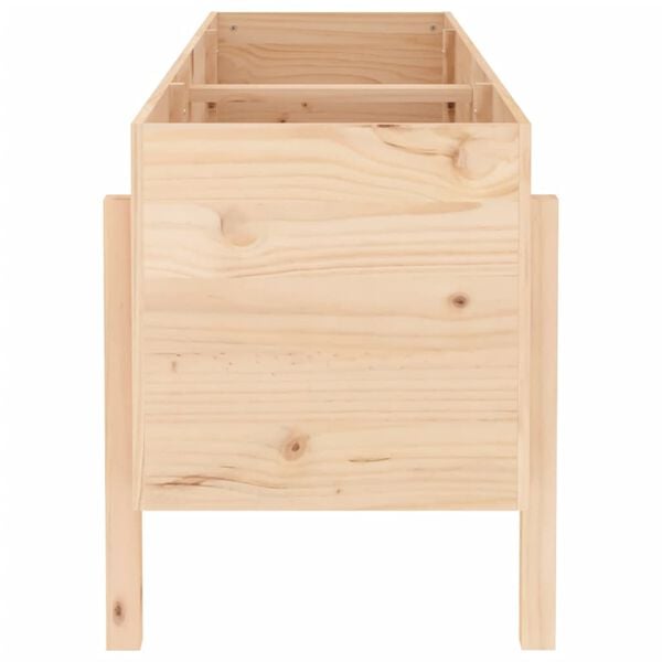 vidaXL Garden Raised Bed 160x50x57 cm Solid Wood Pine
