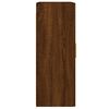 vidaXL Wall Mounted Cabinets 2 pcs Brown Oak Engineered Wood