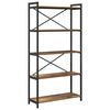 vidaXL Bookshelf Old wood 80 x 30 x 155 cm Engineered Wood