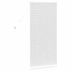 vidaXL Window Blind with Curtains Manual White Aluminium