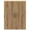 vidaXL Wall Mounted Cabinet Artisan Oak 69.5x34x90 cm