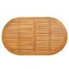 vidaXL Table Top Oil Natural 120 x 70 x 2 cm Solid Acacia Wood