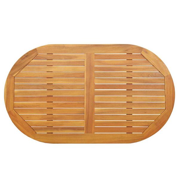 vidaXL Table Top Oil Natural 120 x 70 x 2 cm Solid Acacia Wood