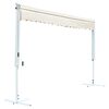 vidaXL Free Standing Awning 600x300 cm Cream