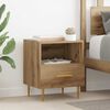 vidaXL Bedside Table 2 pcs Brown 40 x 35 x 47.5 cm Engineered Wood