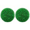 vidaXL Artificial Boxwood Ball | Mixed Green | Polyethylene | Medium