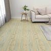 vidaXL Flooring Planks 55 pcs Light Brown 5.11 m&sup2; PVC