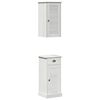 vidaXL Bathroom Cabinet VIGO 2 pcs White and Antique White