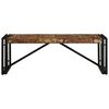 vidaXL Coffee Table Multicolour 100x50x35 cm Solid Wood Reclaimed