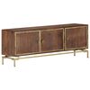 vidaXL TV Cabinet 120x30x46 cm Solid Mango Wood