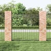 vidaXL Fence Element Assen Grey 170 x 120 cm Steel