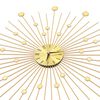 vidaXL Wall Clock Metal 70 cm Golden