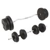 vidaXL Barbell and Dumbbell Set 60 kg