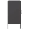 vidaXL Sideboard Black 36x39x79 cm Steel