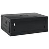 vidaXL Network Cabinet with Storage Black 53 x 45 x 21 cm Steel