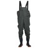 vidaXL Chest Waders with Boots Dark Green Size 43