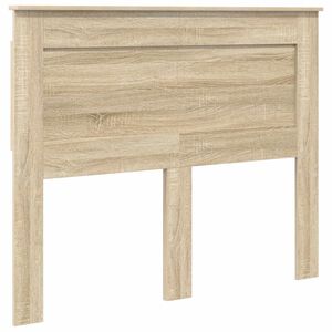vidaXL Headboard with Headboard Sonoma Oak 120 cm Engineered Wood