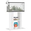 vidaXL Aquarium Stand White 60x30x60 cm Engineered Wood