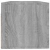 vidaXL Wall Cabinet Grey Sonoma 100x36.5x35 cm Engineered Wood