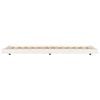 vidaXL Bed Frame without Mattress White 90x190 cm Single Solid Wood Pine