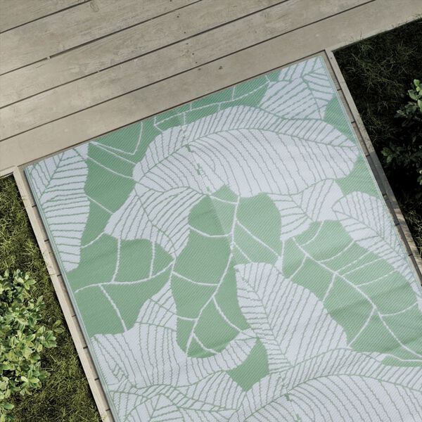 vidaXL Outdoor Carpet ARAKIL Green 120x180 cm PP