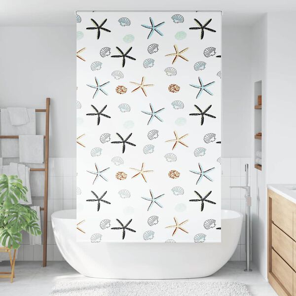vidaXL Shower Roller Blind 120x240 cm Fabric Width 116 cm