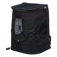 TRIXIE Dog Carrier Backpack Timon 34x44x30 cm Black