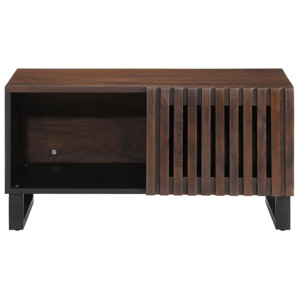vidaXL Coffee Table Brown 80x51x40 cm Solid Wood Mango
