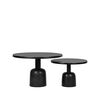LABEL51 2 Piece Coffee Table Set Wink Black