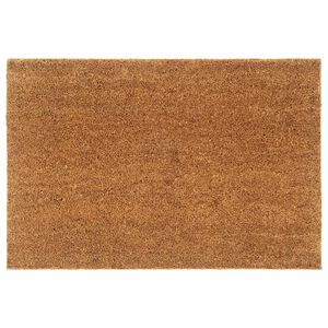 vidaXL Door Mat Natural 60x90 cm Tufted Coir