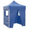 vidaXL Party Tent Folding Blue 200 x 200 x 315 cm Oxford Fabric