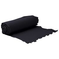 vidaXL Geotextile Membrane Black 1 x 10 m Polyester Fibre