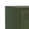 vidaXL Sideboard Olive Green 67x39x83 cm Steel