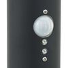 vidaXL Bollard Light with Sensor 110 cm Stainless Steel IP44
