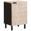 vidaXL Bathroom Cabinet White 38 x 33 x 58 cm Solid Mango Wood