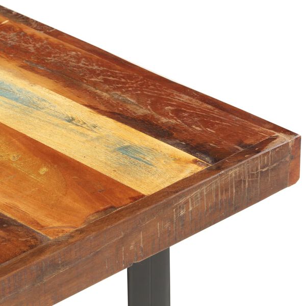 vidaXL Coffee Table 142x90x42 cm Solid Reclaimed Wood