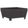vidaXL Fire Bowl Black 80 x 80 x 43 cm Weathering Steel