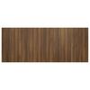 vidaXL Bed Headboard Brown Oak 200x1.5x80 cm Engineered Wood