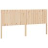 vidaXL Bed Headboard 185.5x4x100 cm Solid Wood Pine